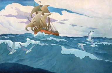 The Coming of the Mayflower in 1620, 1941